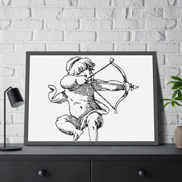 93855-251.jpg Cupid Framed Poster