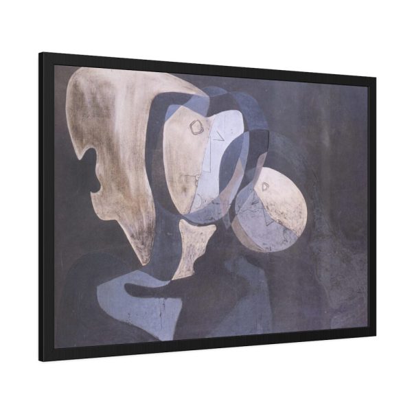 93855-253.jpg Cubist Self-Portrait by Salvador Dali Framed Poster
