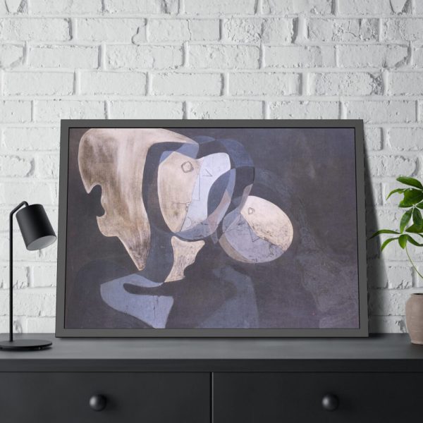 93855-255.jpg Cubist Self-Portrait by Salvador Dali Framed Poster