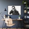 Man Photographer Framed Poster