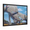 Graffiti Street by Salvador Dali Framed Poster
