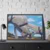 Graffiti Street by Salvador Dali Framed Poster