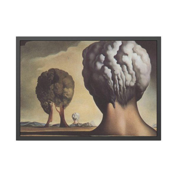 93855-280.jpg The Three Sphinxes of Bikini by Salvador Dali Framed Poster