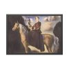 93855-288.jpg Equestrian Fantasy Portrait of Lady Dunn by Salvador Dali Framed Poster