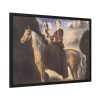 93855-289.jpg Equestrian Fantasy Portrait of Lady Dunn by Salvador Dali Framed Poster