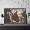 93855-291.jpg Equestrian Fantasy Portrait of Lady Dunn by Salvador Dali Framed Poster