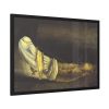 Anthropomorphic bread by Salvador Dali Framed Poster