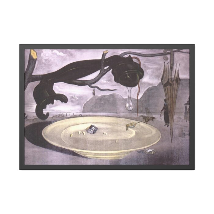 The Enigma of Hitler by Salvador Dali Framed Poster - Image 5