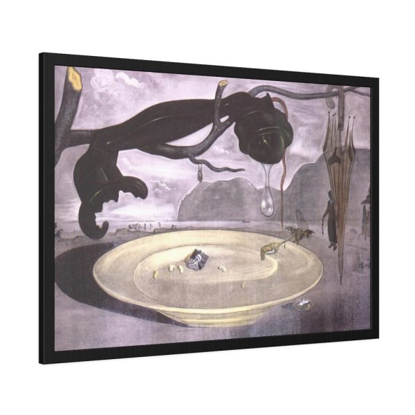 93855-325.jpg The Enigma of Hitler by Salvador Dali Framed Poster
