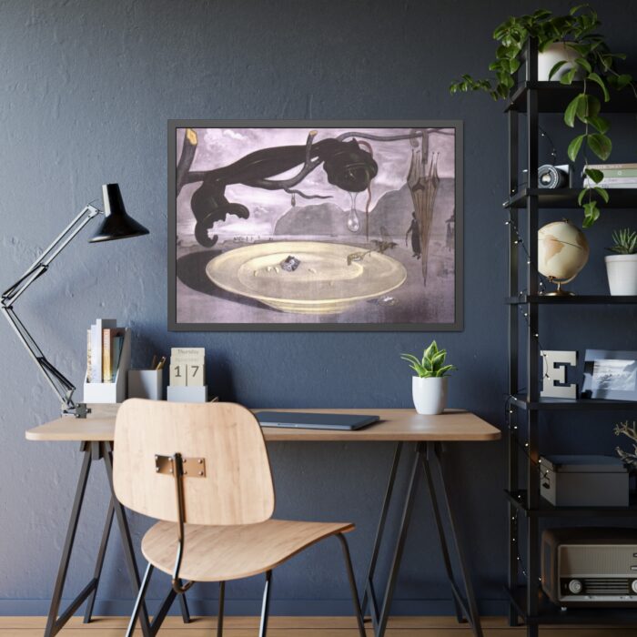 The Enigma of Hitler by Salvador Dali Framed Poster - Image 7