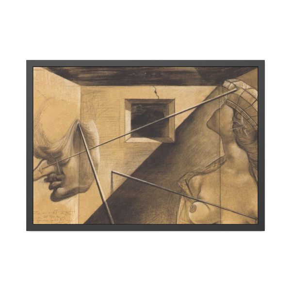 Queen Salome By Salvador Dali Framed Poster
