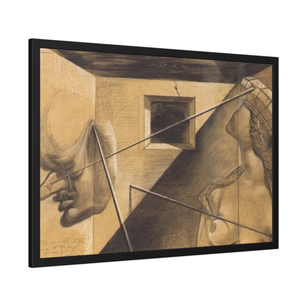 Queen Salome By Salvador Dali Framed Poster