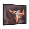 93855-353.jpg Figure on the Rocks by Salvador Dali Framed Poster