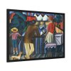 Urban theme by Gejza Schiller Framed Poster