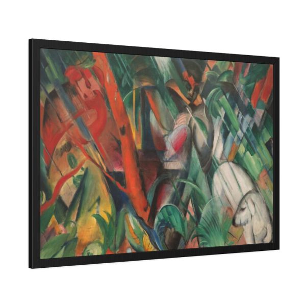 93855-389.jpg In the Rain by Franz Marc Framed Poster
