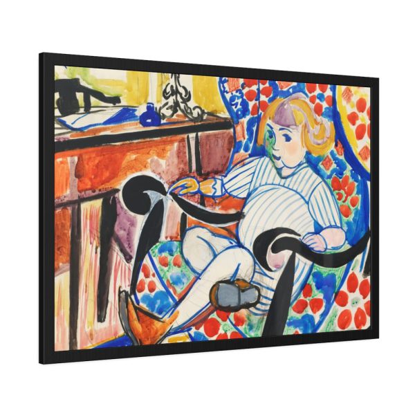Gouache by Henry Lyman Sayen Framed Poster