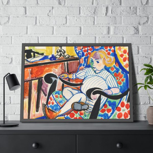 Gouache by Henry Lyman Sayen Framed Poster