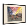 Maquettes de théatre by Alexandra Exter Framed Poster
