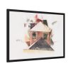 Houses with Red by Charles Demuth Framed Poster
