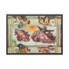 93855-440.jpg The Creation of the Sun and the Moon by Michelangelo Buonarroti Framed Poster