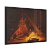 93855-45.jpg Camp Fire by Winslow Homer Framed Poster