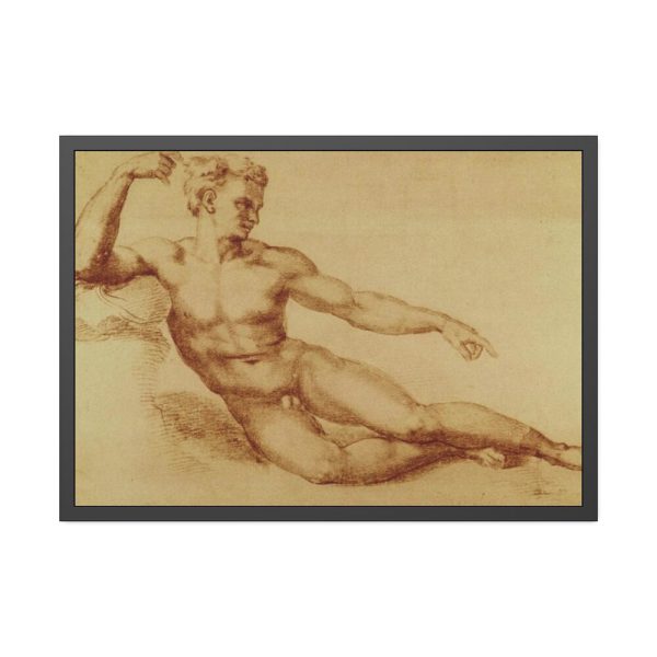 93855-456.jpg Studio di Nudo by Michelangelo Buonarroti Framed Poster