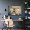 93855-462.jpg Cat Wearing Eyeglasses Framed Poster