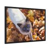 93855-465.jpg Autumn Cat Framed Poster