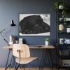 93855-490.jpg Sleepy Black Labrador Franed Poster