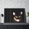 93855-551.jpg Bengal Cat in the Dark Framed Poster