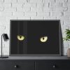 93855-591.jpg Black Bombay Cat Framed Poster