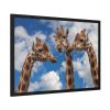 93855-613.jpg Giraffe Tower, Animal Family Framed Poster
