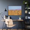 93855-634.jpg Three Giraffe in the Nature Framed Poster