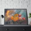 93855-643.jpg Butterfly Admiral Insect Framed Poster