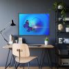 93855-650.jpg Purple Butterfly Abstract Art Poster