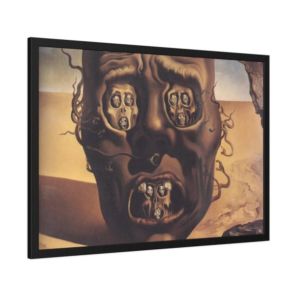 93855-97.jpg The Face of War by Salvador Dali Framed Poster