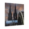 101419-105.jpg Cologne Cathedral Hohenzollern Bridge Standard Canvas