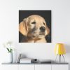 101419-12.jpg Little Golden Retriever Standard Canvas