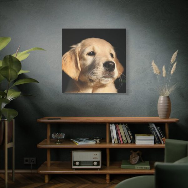 101419-14.jpg Little Golden Retriever Standard Canvas