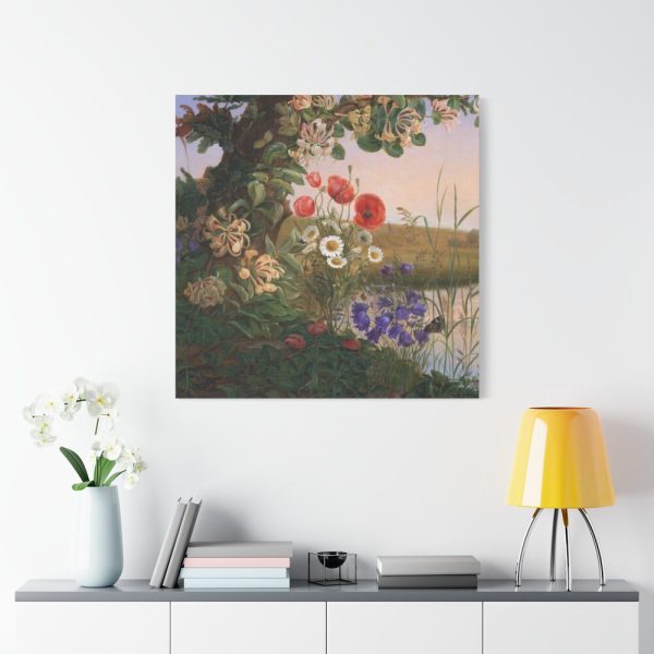 101419-37.jpg Flower piece by Christine Løvmand Standard Canvas