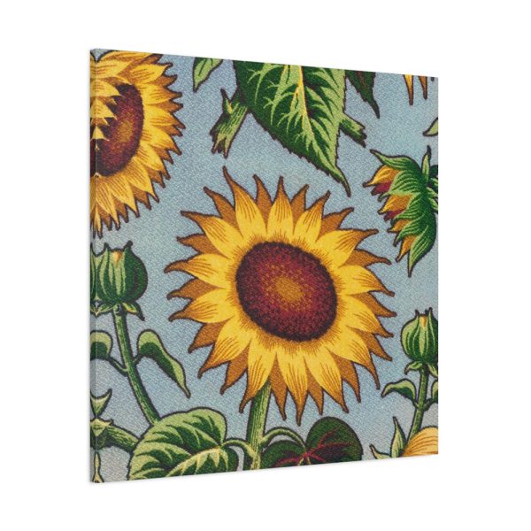 101419-45.jpg Sunflower Pattern Standard Canvas