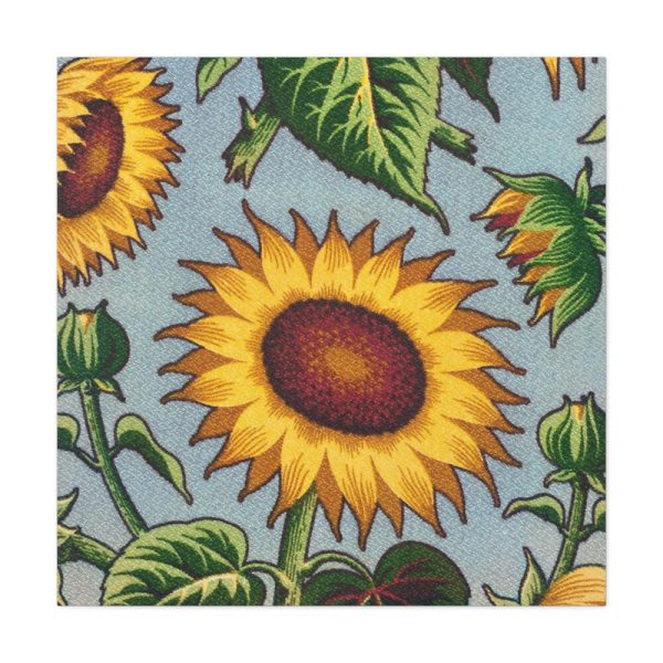 101419-46.jpg Sunflower Pattern Standard Canvas