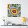 101419-47.jpg Sunflower Pattern Standard Canvas