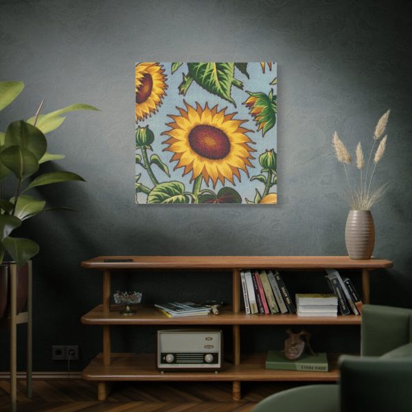 101419-49.jpg Sunflower Pattern Standard Canvas