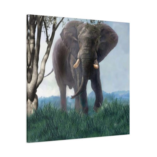 101419-65.jpg Art Painting Elephant Nature Standard Canvas