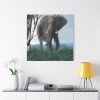 Art Painting Elephant Nature Standard Canvas