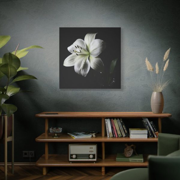 White Lily Standard Canvas