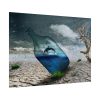 101857-17.jpg Bottle Dolphin in Desert Poster
