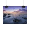 101857-36.jpg A Scenic Shot of The Clouds and Sunset Poster
