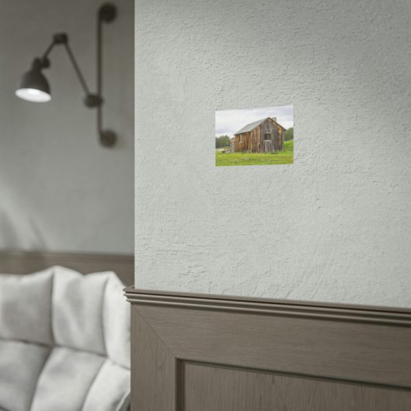 101857-49.jpg Old Cabin in Nature Poster